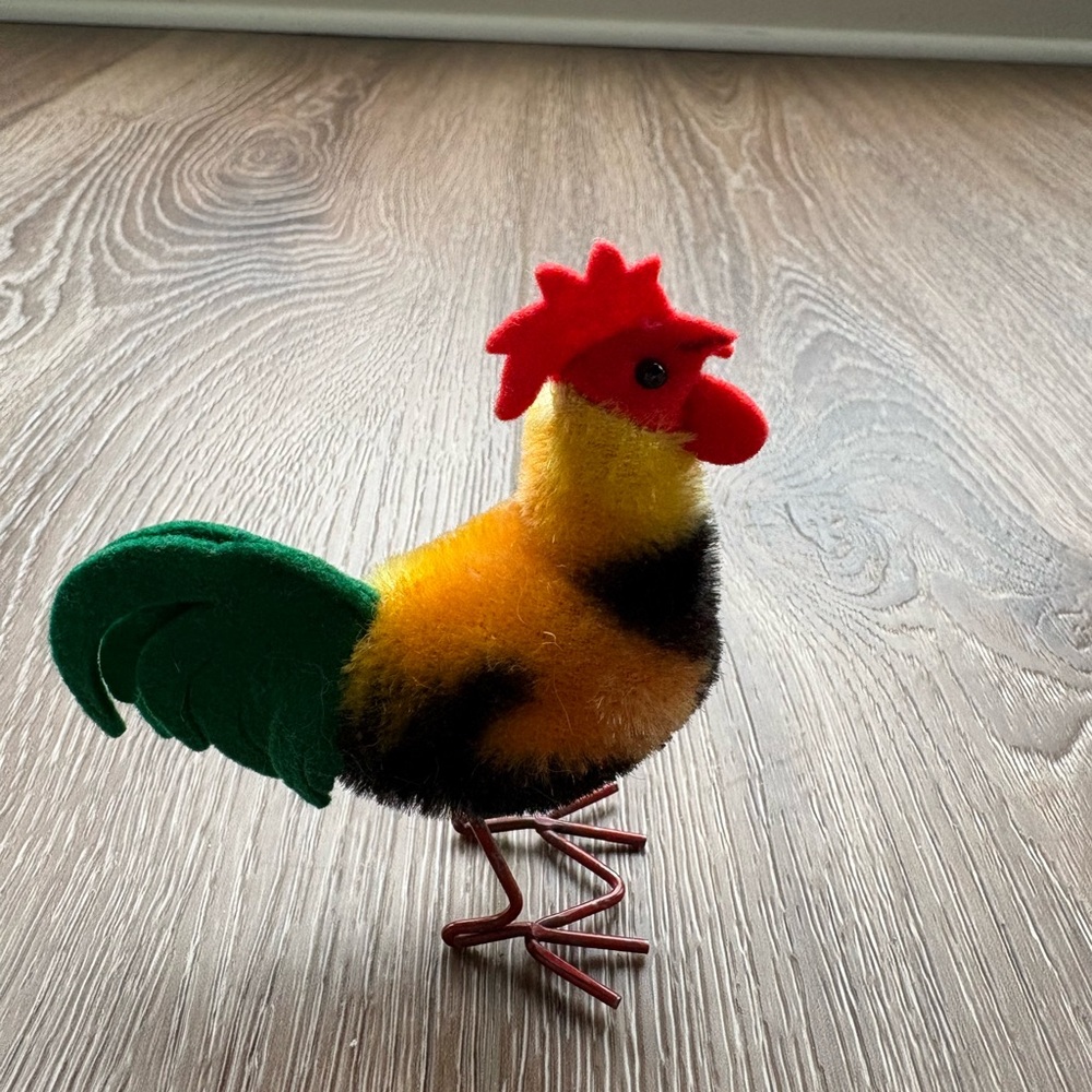 Vintage Steiff 1950s miniature Rooster